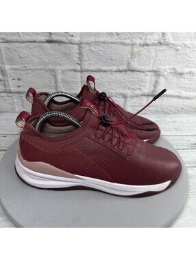 Clove Royal Maroon Sneakers Nurse Comfort Healthcare Bungee Lace Women’s 8.5
